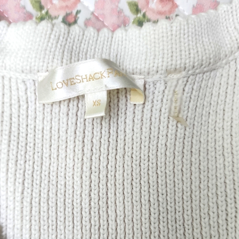 Loveshackfancy ๐ Indiana Knit Sleeveless Dress with Pink Blue Pastel Stripes XS - Picture 8 of 14